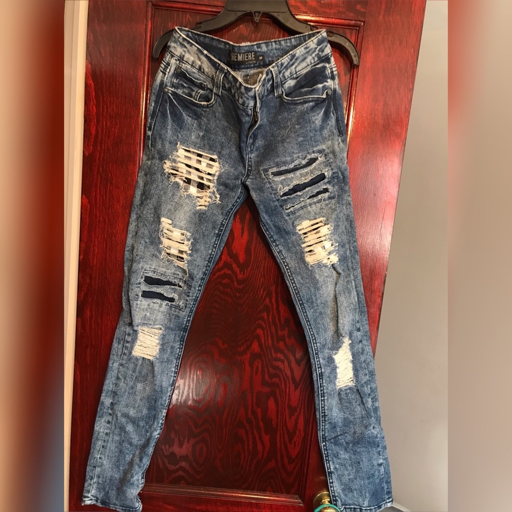 Acid-Washed Jeans